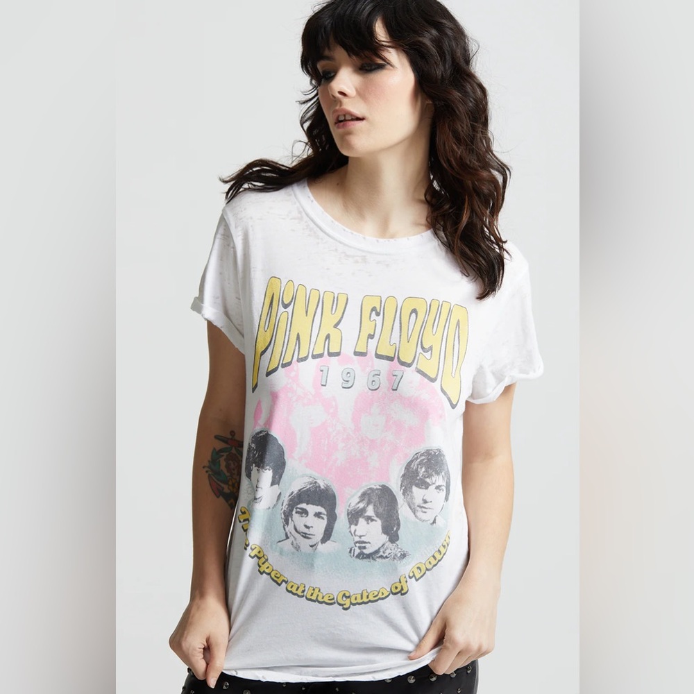 Pink Floyd 1967 Piper at the Gates Of Dawn Band Tee Syd Barrett Roger Waters